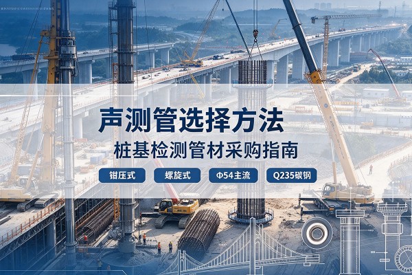 湖南声测管选型标准