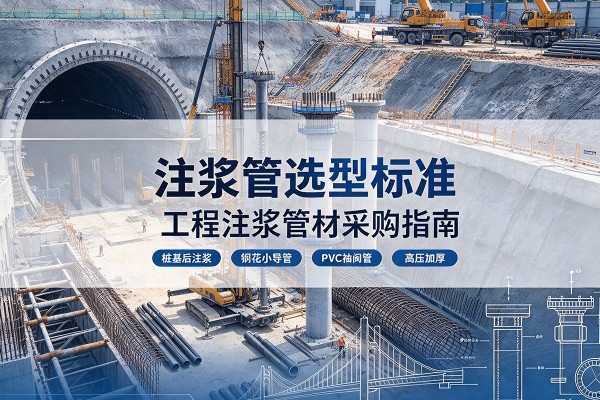 湖南注浆管选型标准